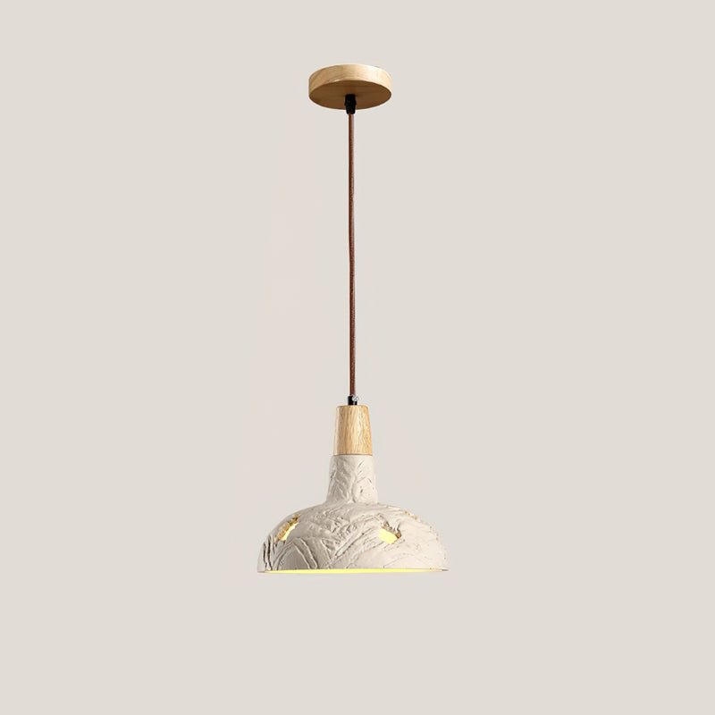 Cement Carve Pendant Lamp - Lumpaz