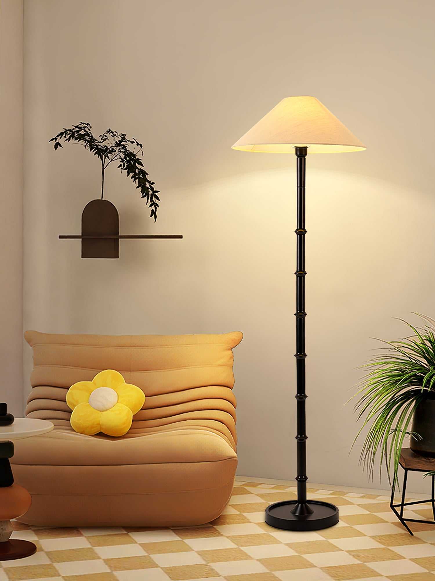 Bamboo Knot Floor Lamp - Lumpaz