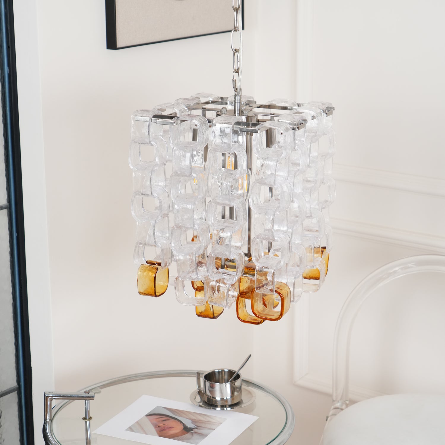Murano Poliarte Interlocking Chandelier - Lumpaz