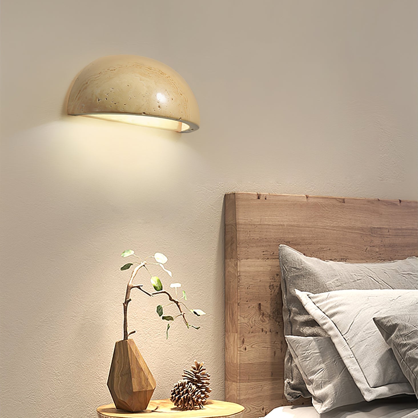 Stone Dusk Wall Light - Lumpaz