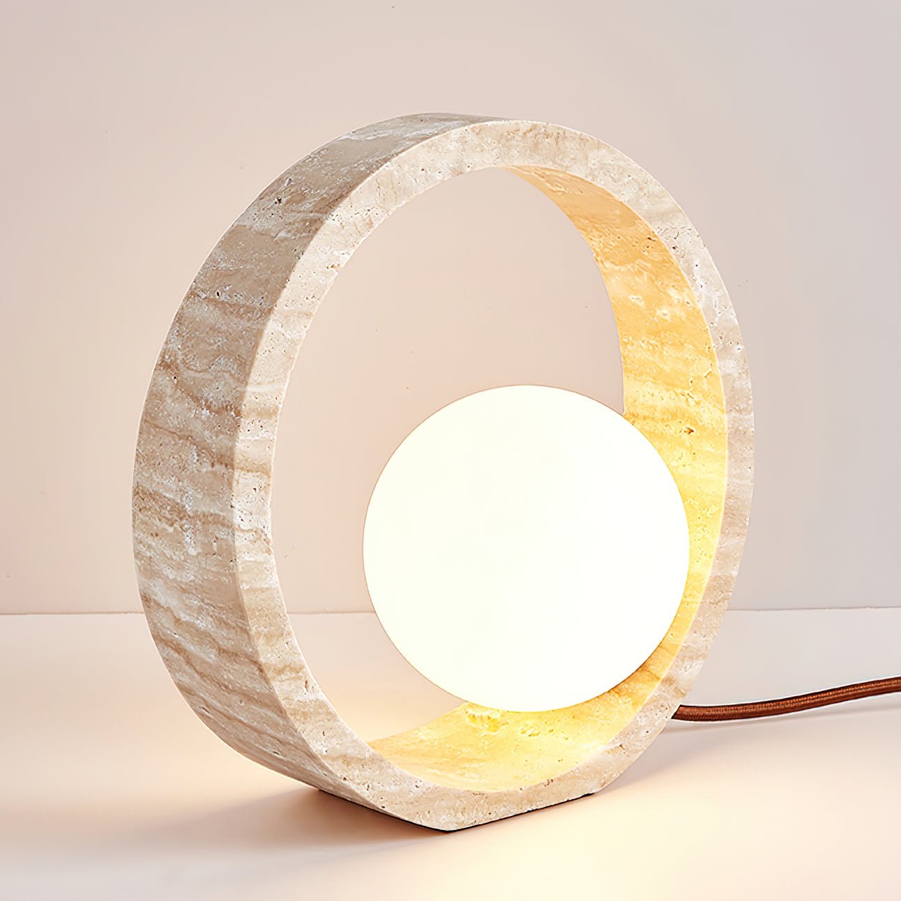 Q Circle Table Lamp - Lumpaz