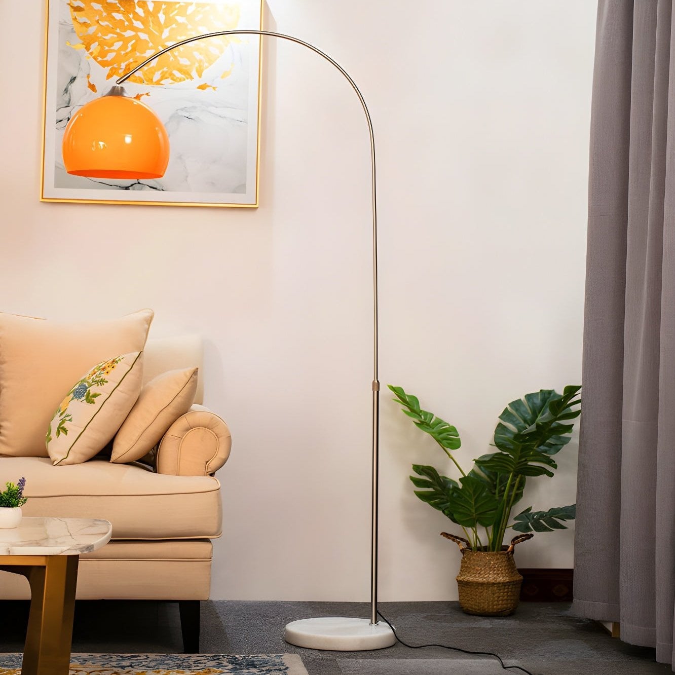 Orla Arch Floor Lamp - Lumpaz
