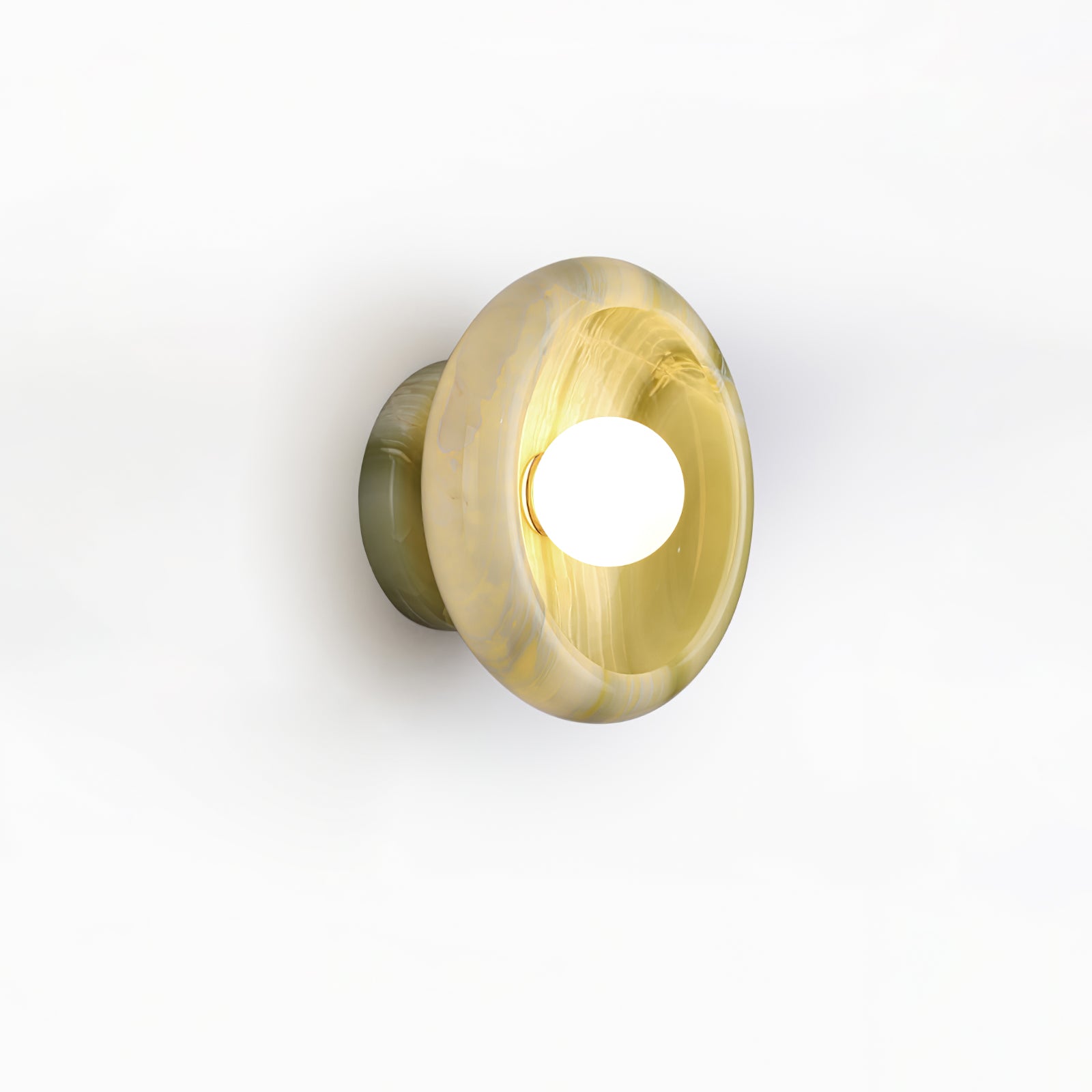 Eclipse Jade Wall Sconce - Lumpaz