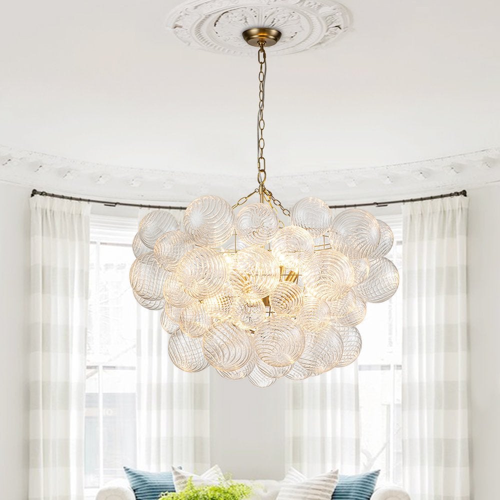 Glass Ball Bubbles Chandelier - Lumpaz