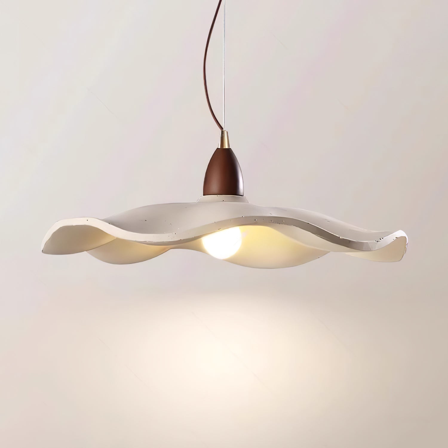 Cement Wave Pendant Light - Lumpaz