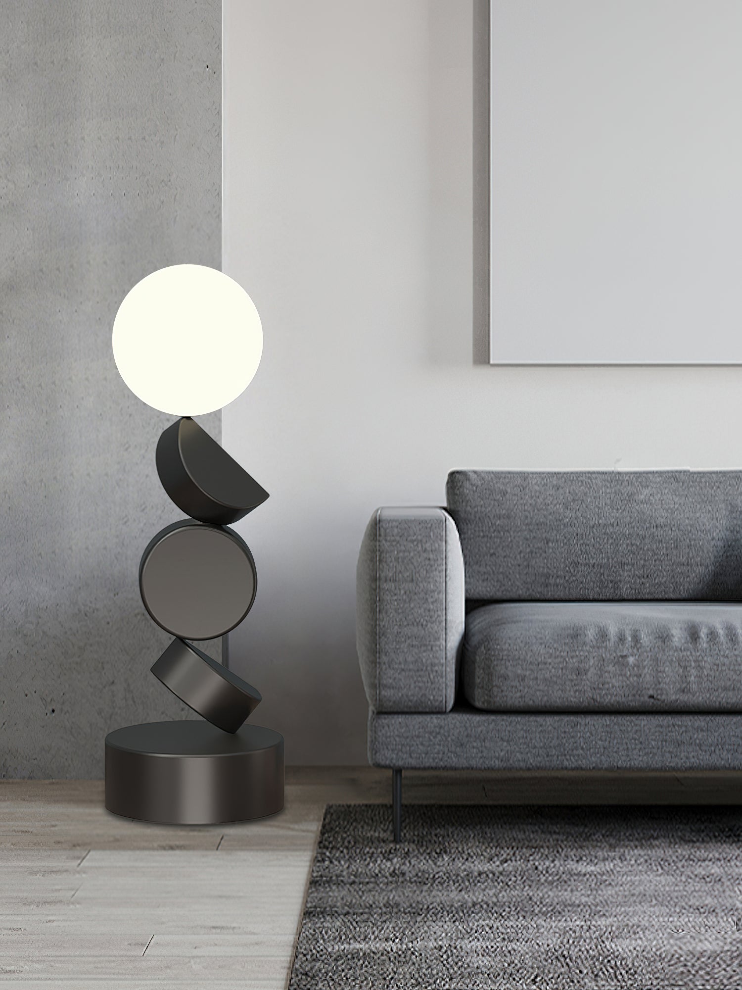 Monolith Cube Floor Lamp - Lumpaz