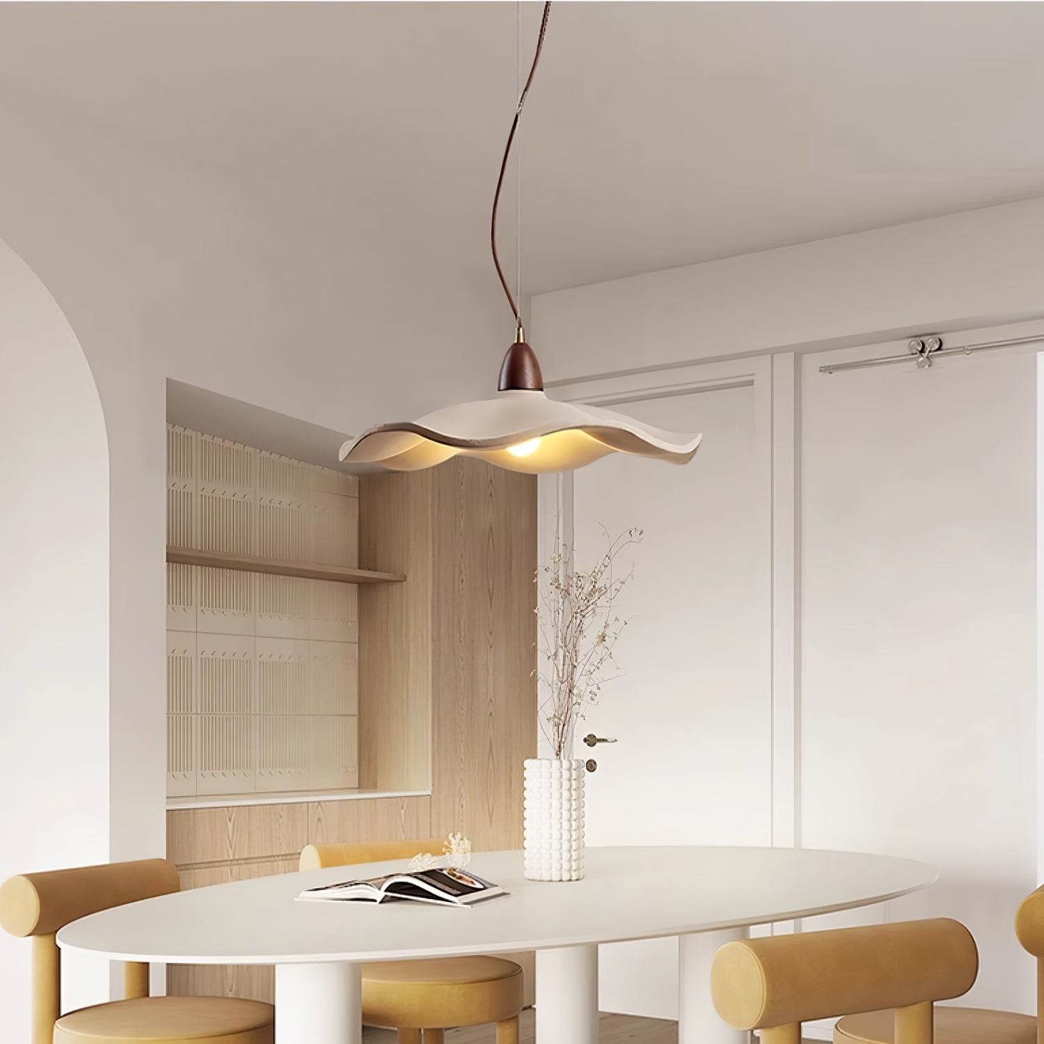 Cement Wave Pendant Light - Lumpaz