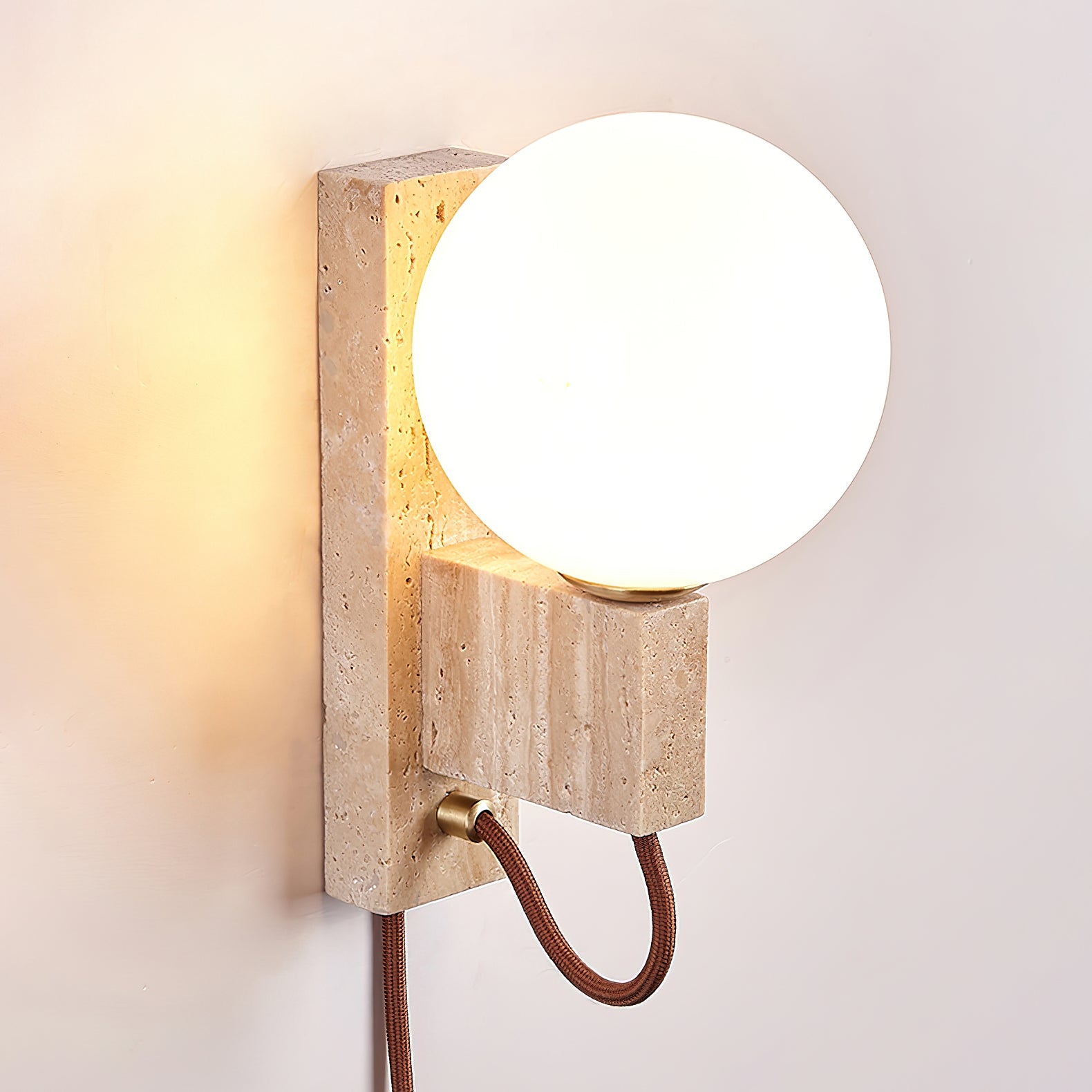 Atlas Globe Wall Sconce - Lumpaz