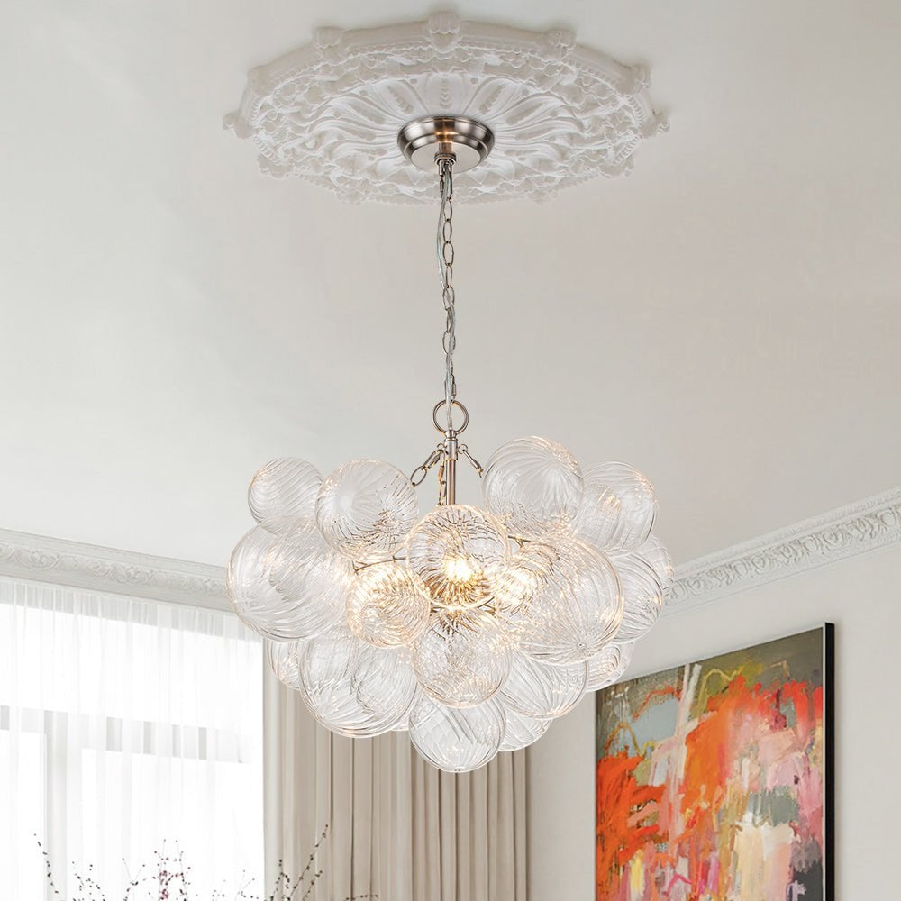 Glass Ball Bubbles Chandelier - Lumpaz