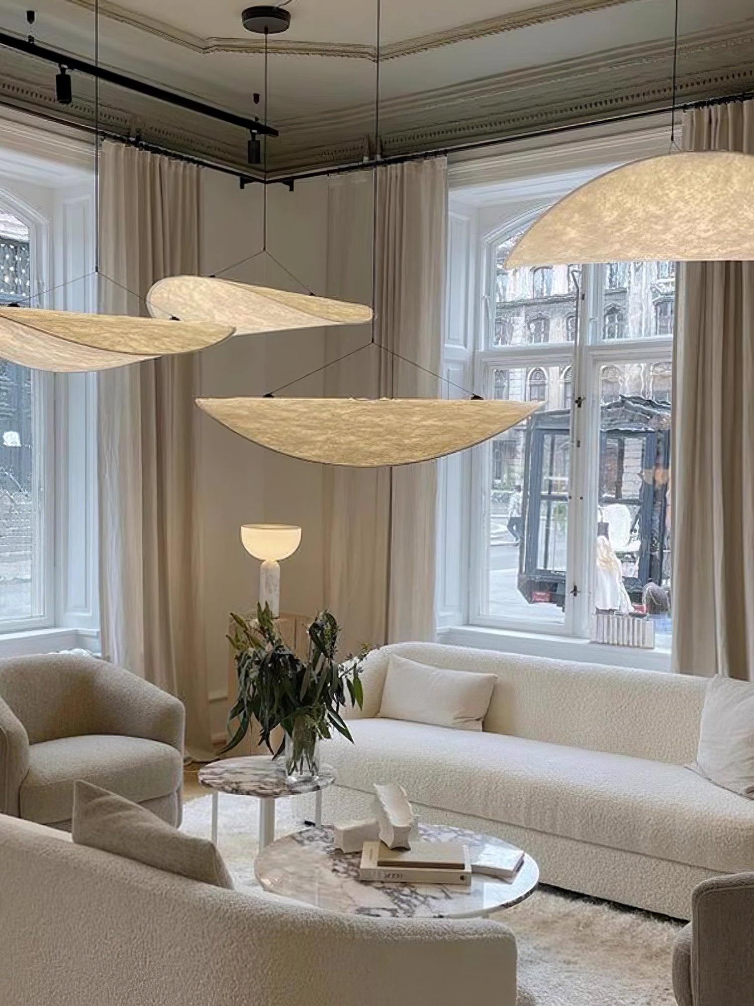 Tense Tyvek Pendant Lamp - Lumpaz