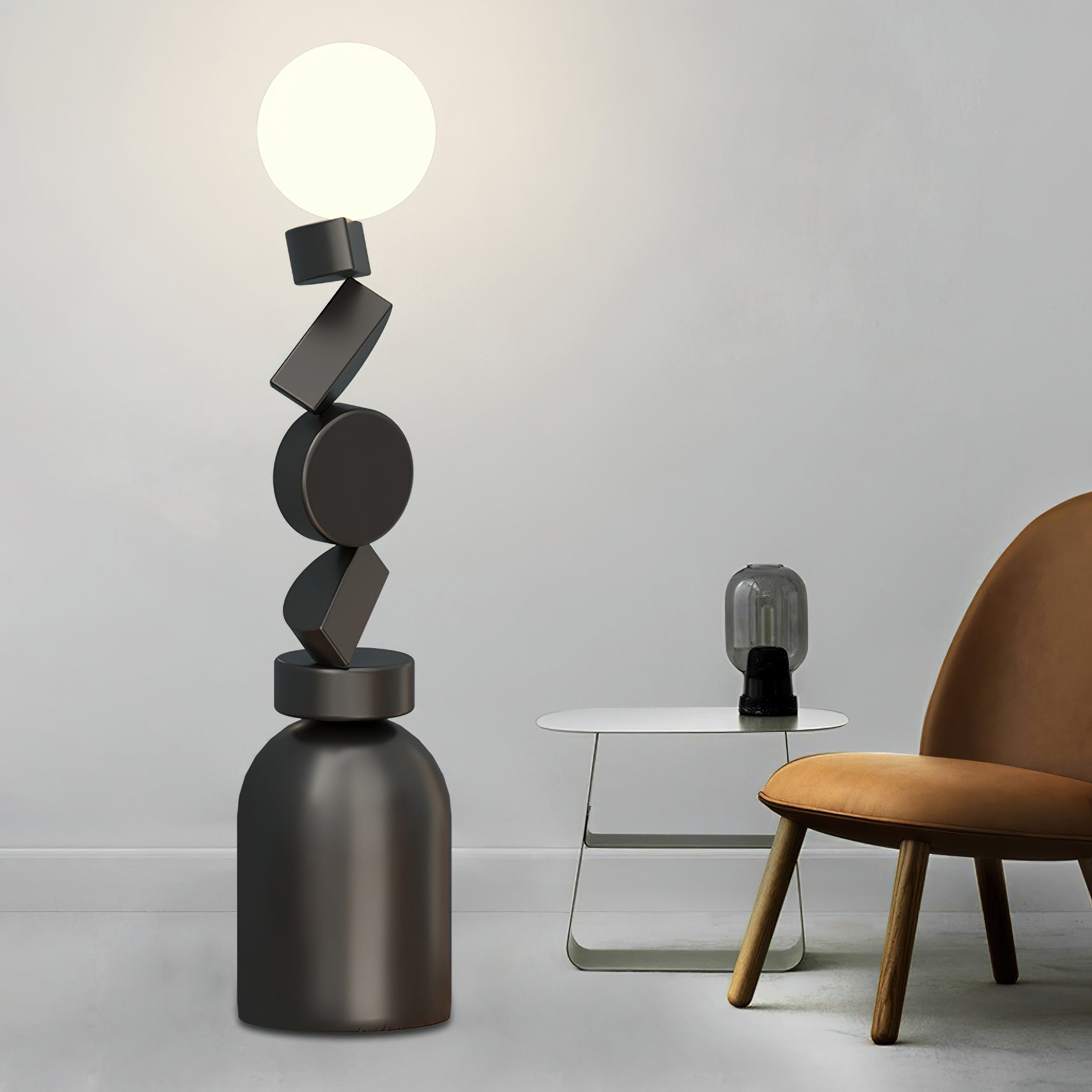 Monolith Cube Floor Lamp - Lumpaz