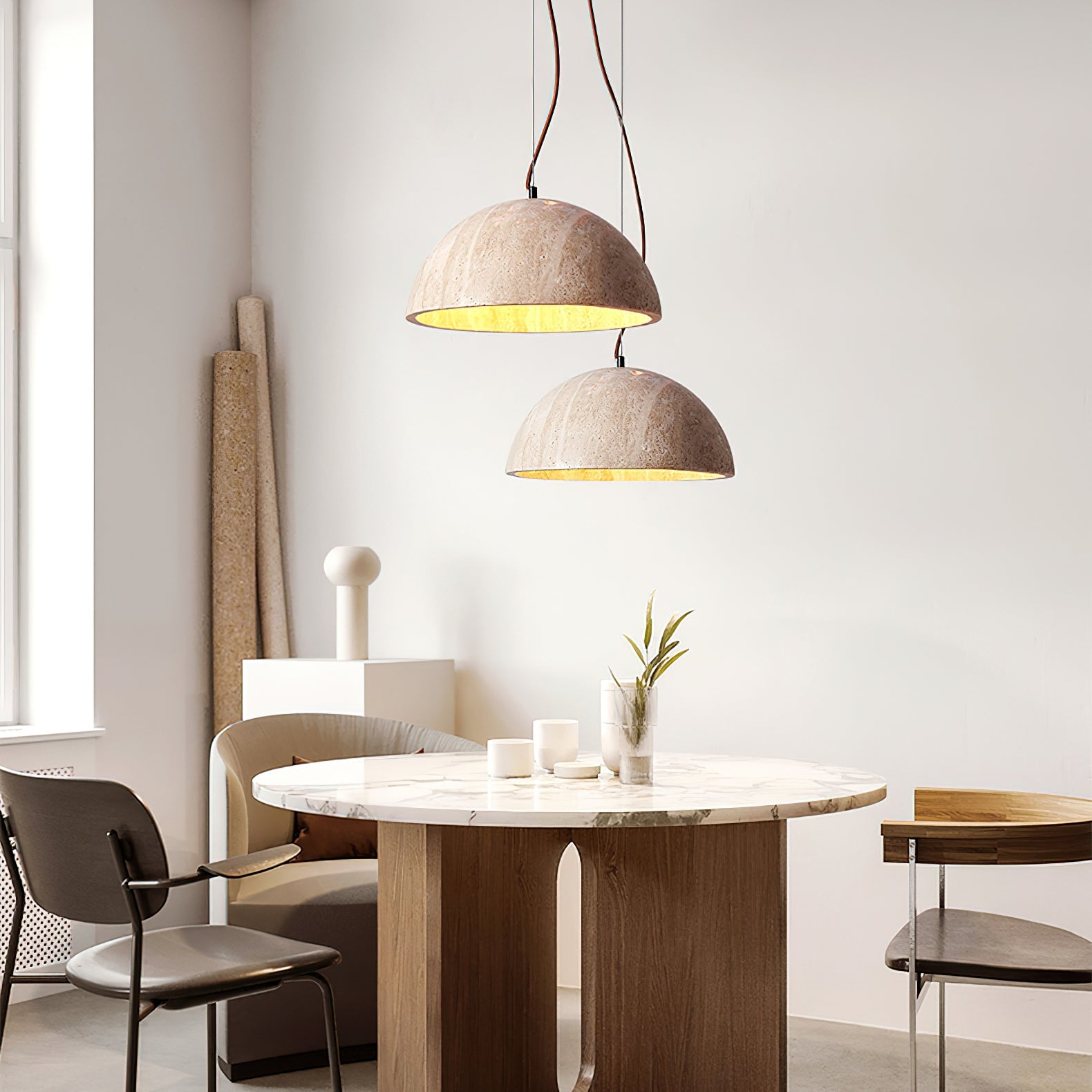 Crescent Glow Pendant Lamp - Lumpaz