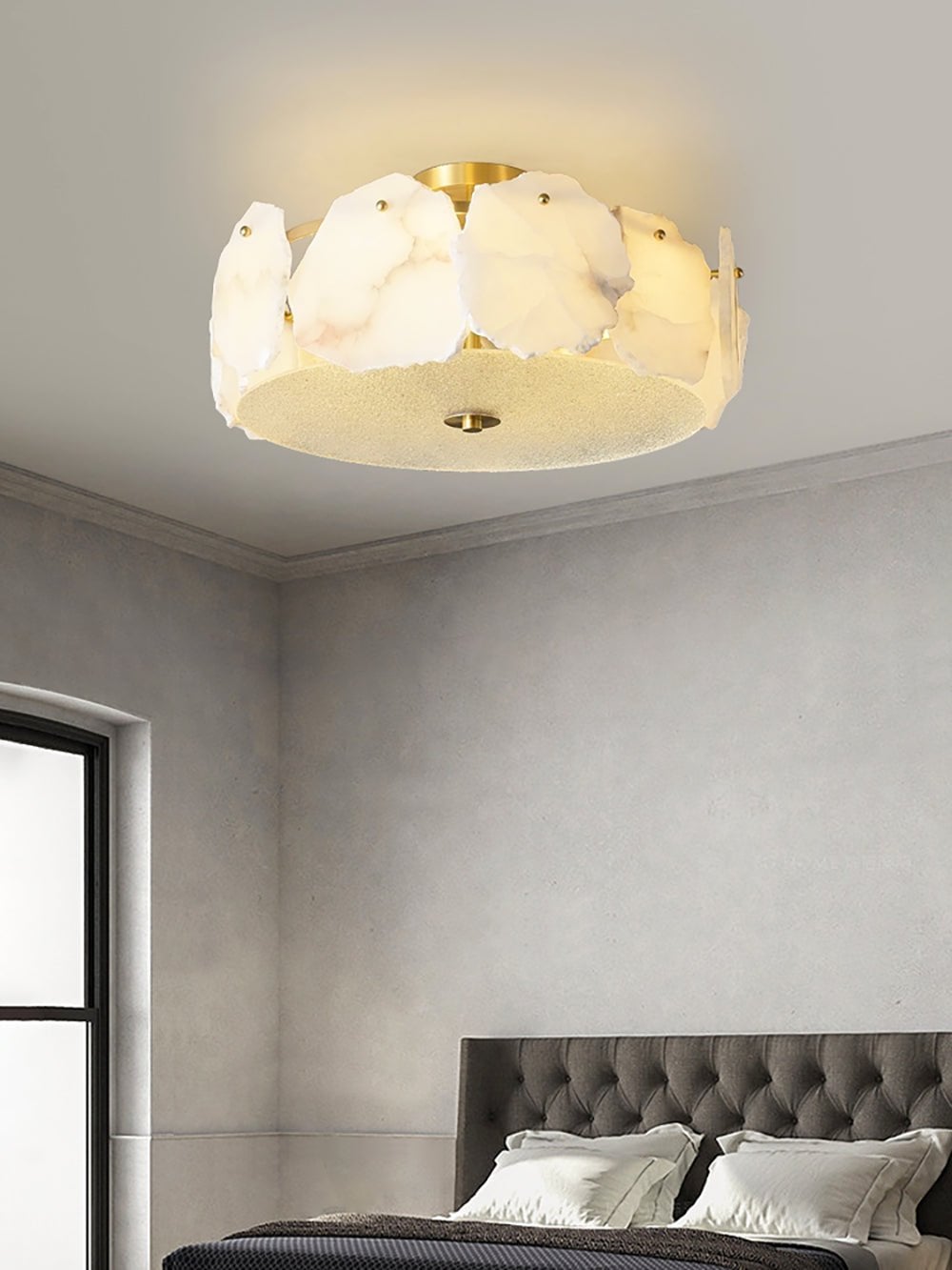 Valeria Alabaster Ceiling Lamp - Lumpaz