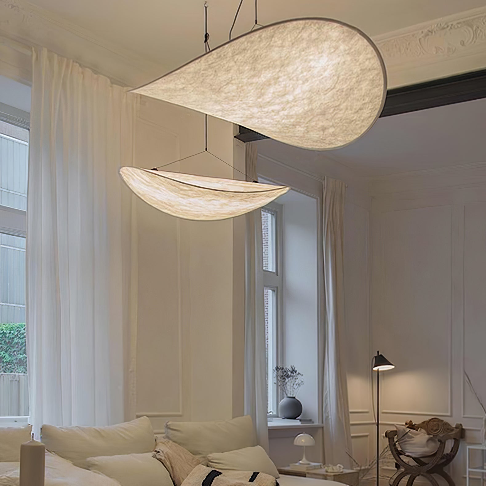 Tense Tyvek Pendant Lamp - Lumpaz