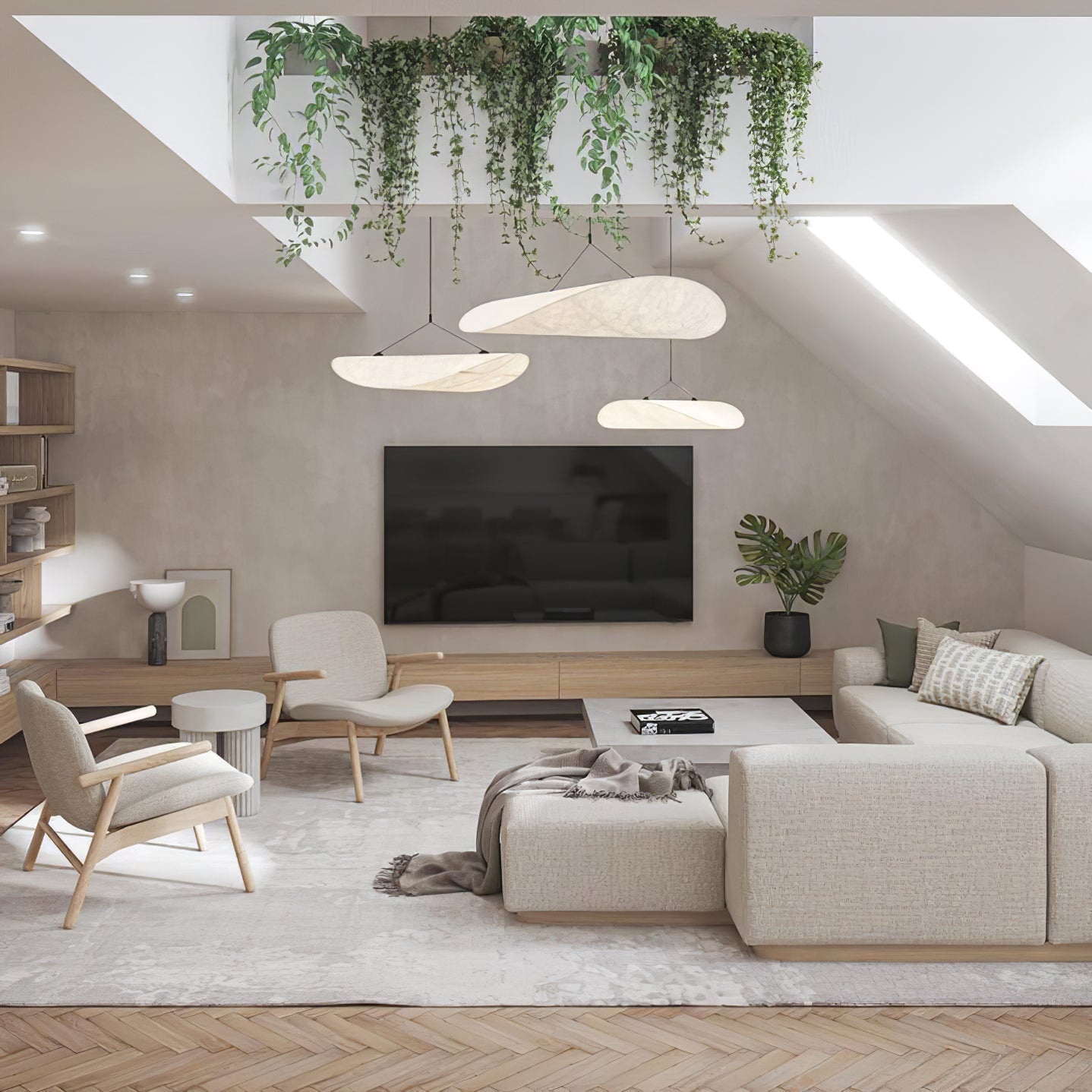 Tense Tyvek Pendant Lamp - Lumpaz