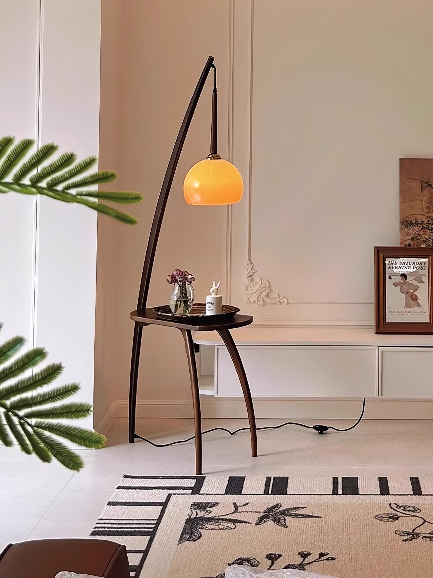 Arc Sphere Floor Lamp - Lumpaz