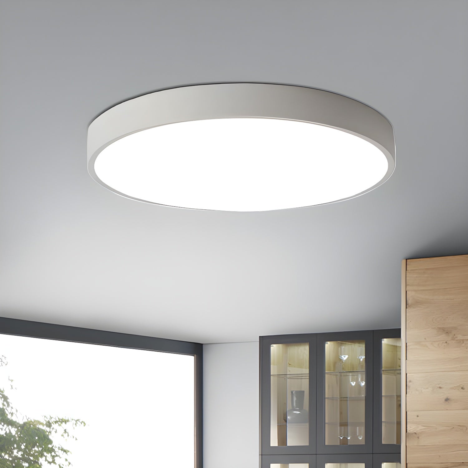 Circular Slimline Ceiling Light - Lumpaz
