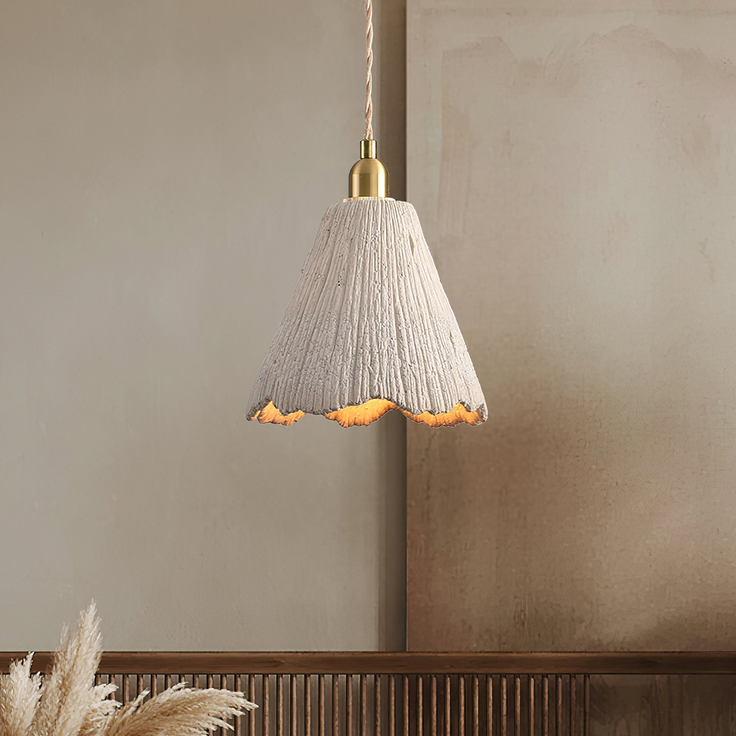 Microcement Pendant Lamp - Lumpaz