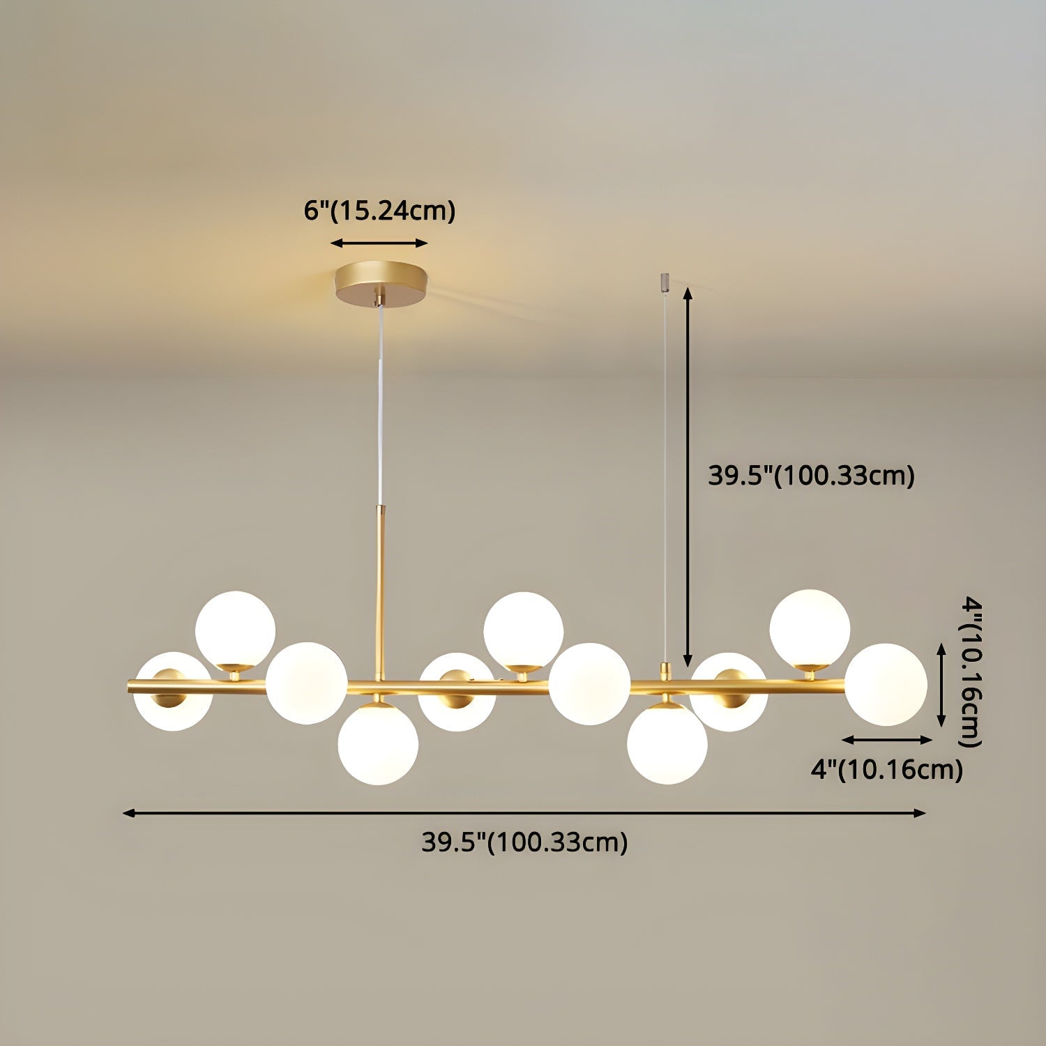Aurelia Globe Chandelier - Lumpaz