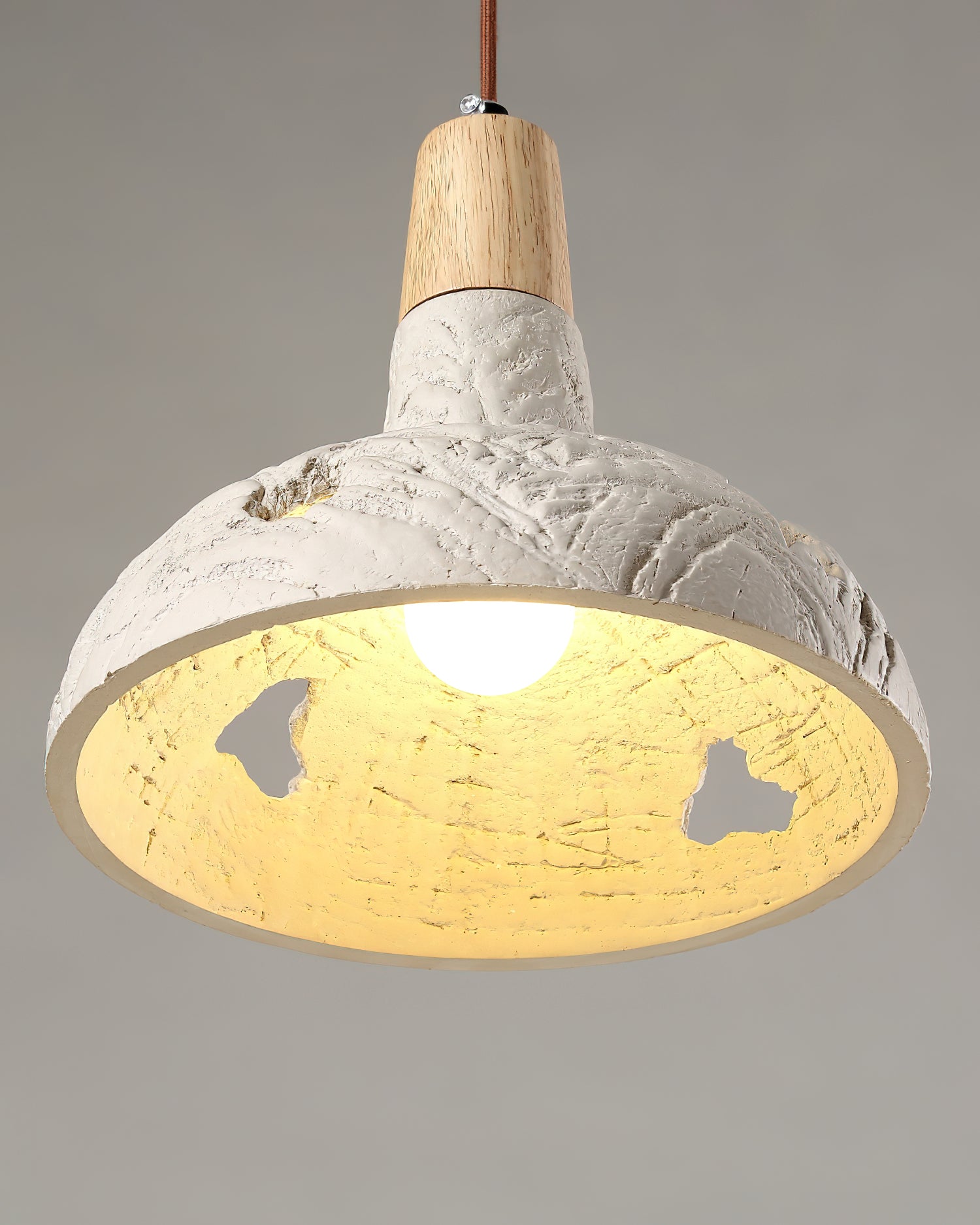 Cement Carve Pendant Lamp - Lumpaz