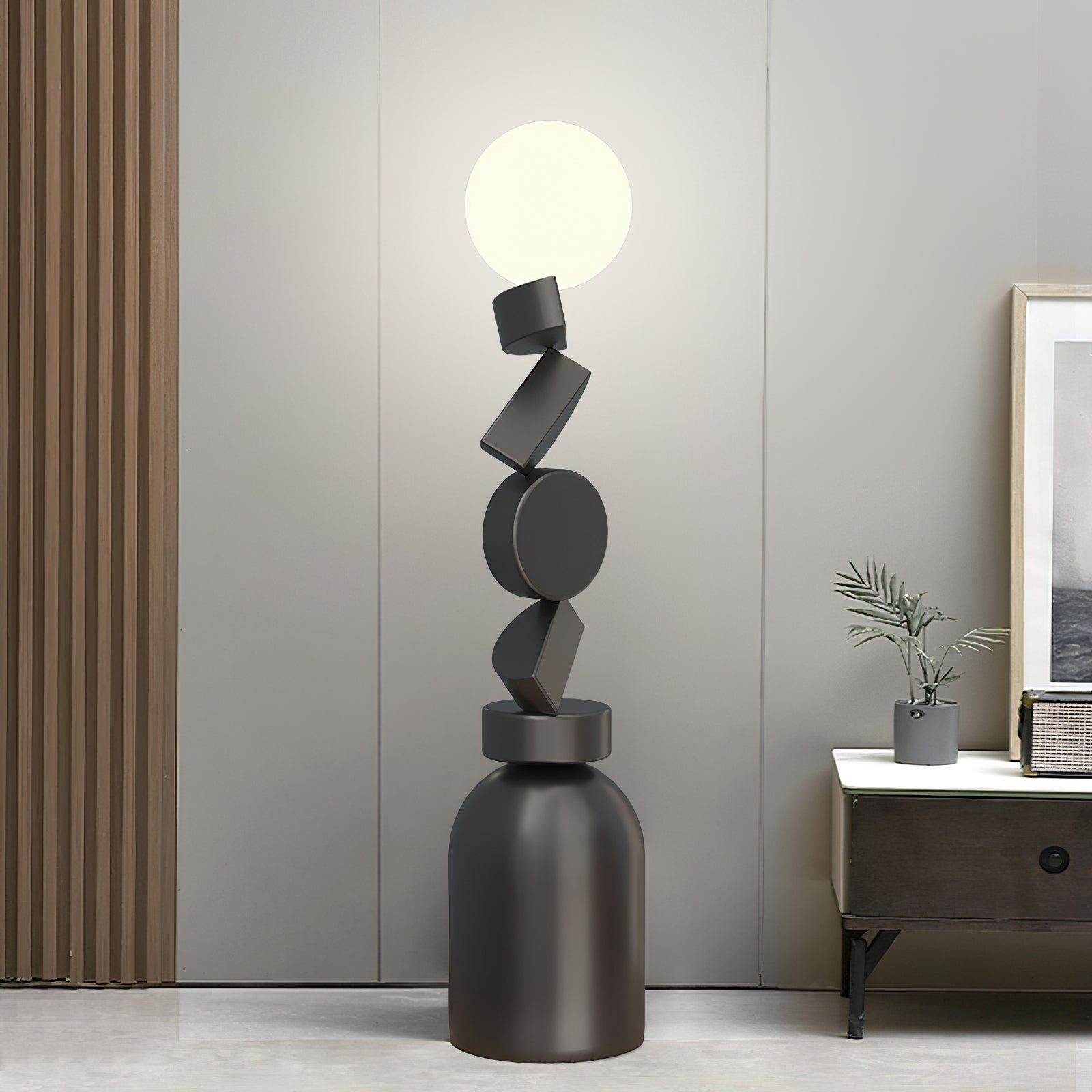Monolith Cube Floor Lamp - Lumpaz