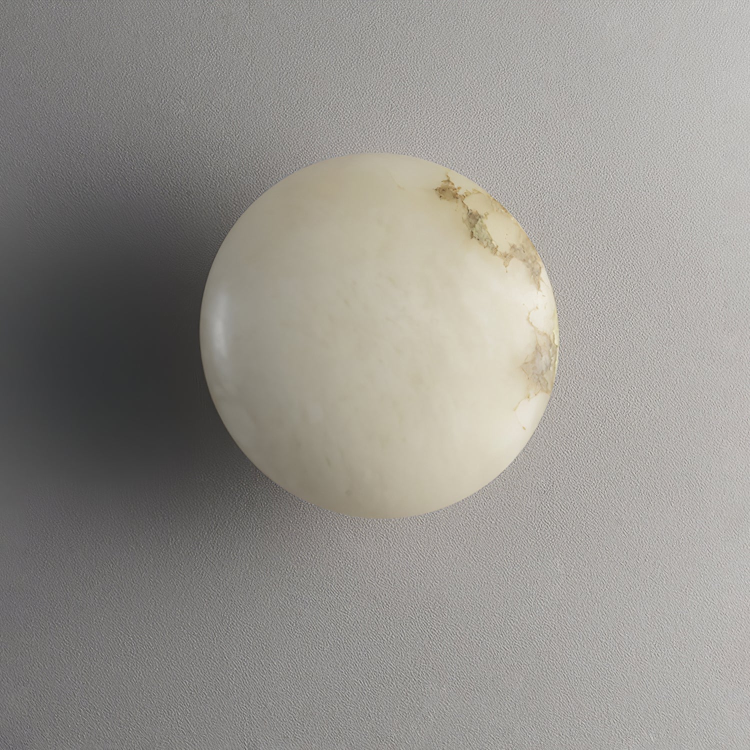 Alabaster Oval Ceiling Lamp - Lumpaz