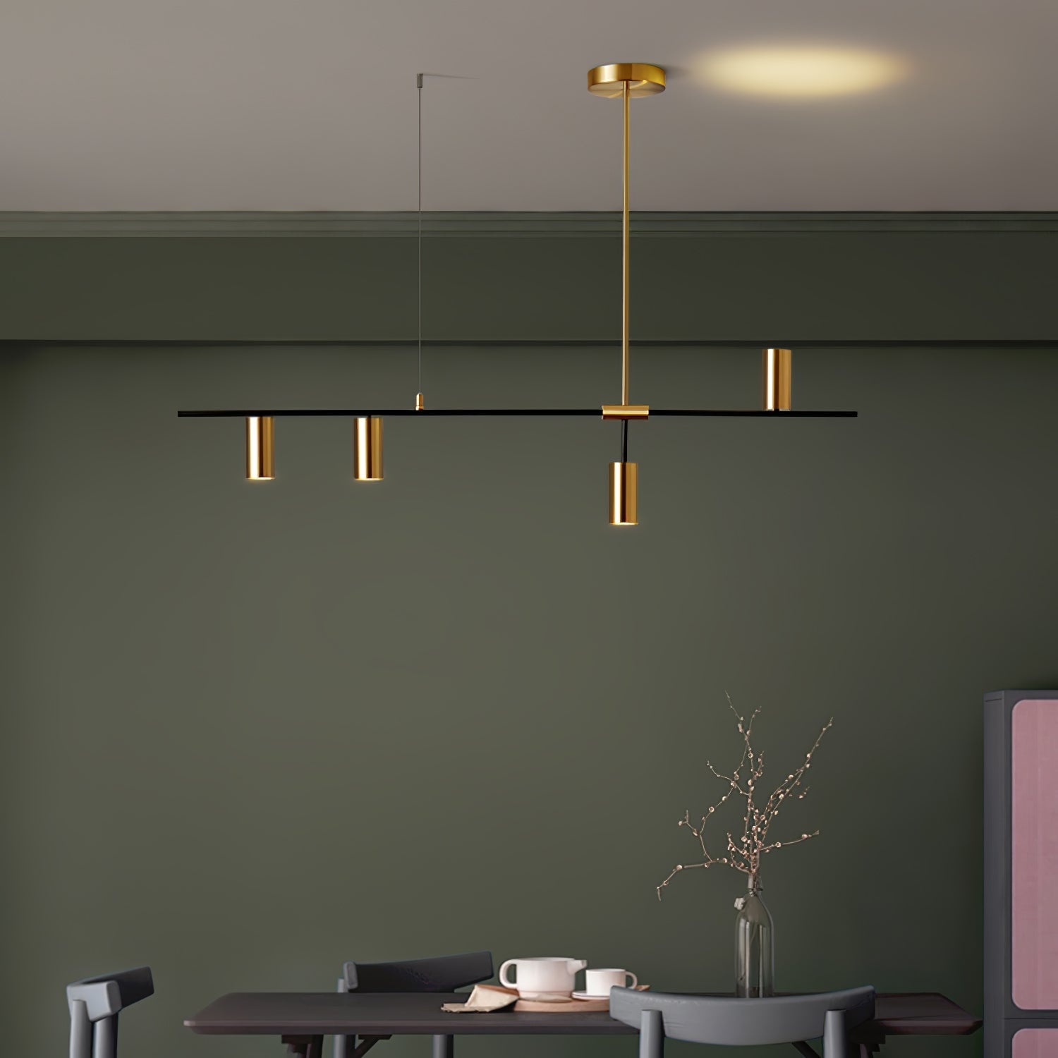 Cassandra Linear Chandelier - Lumpaz