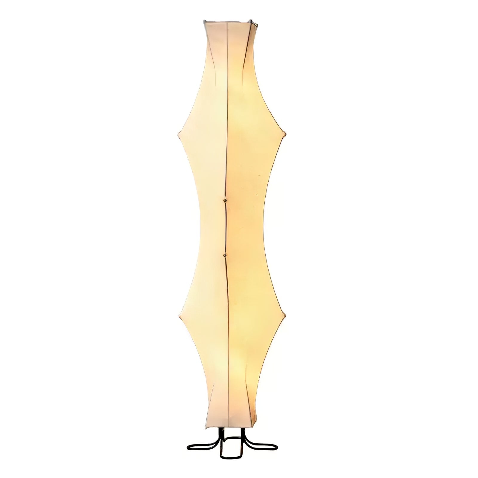 Twist Silk Floor Lamp - Lumpaz