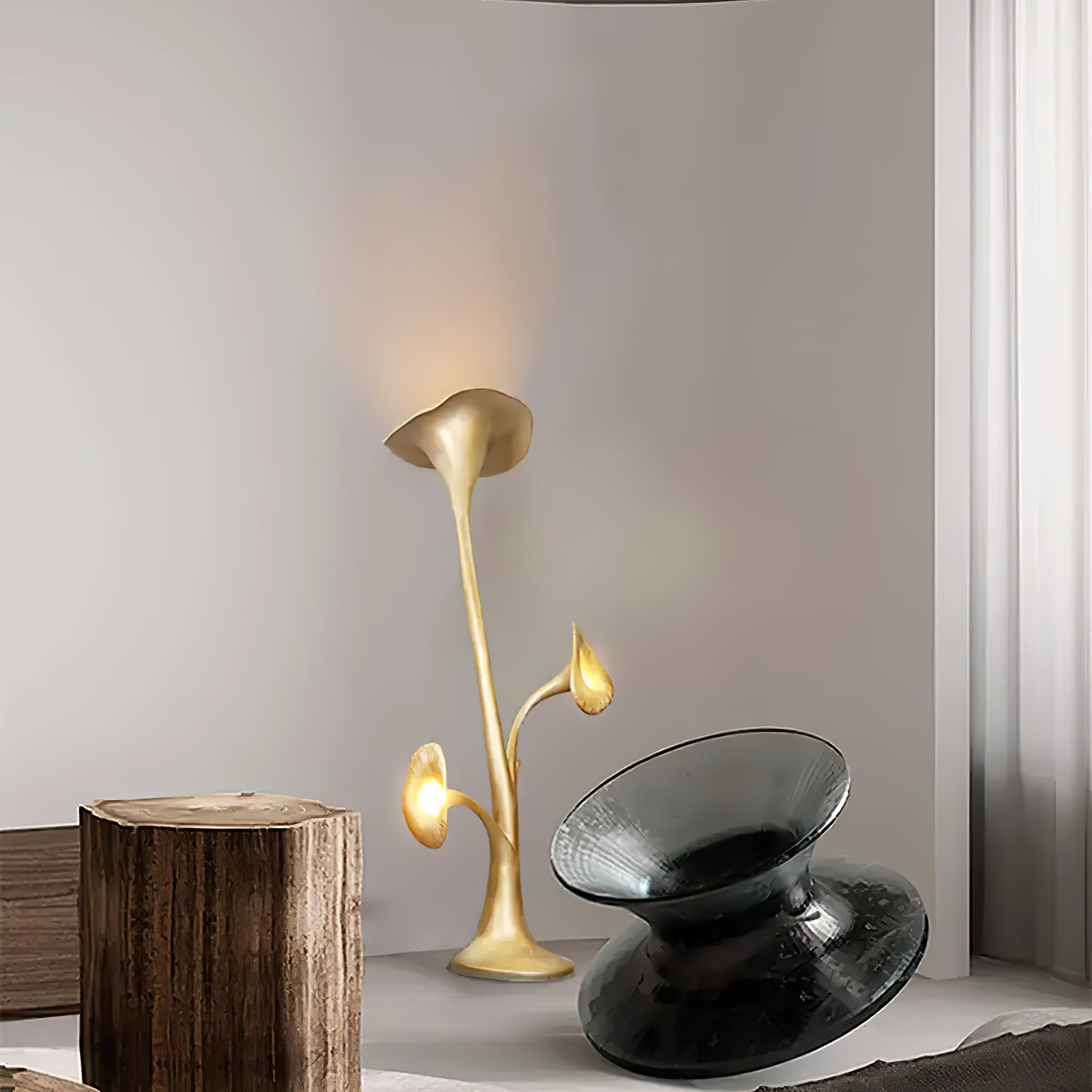 Petunia Sculpture Floor Lamp - Lumpaz