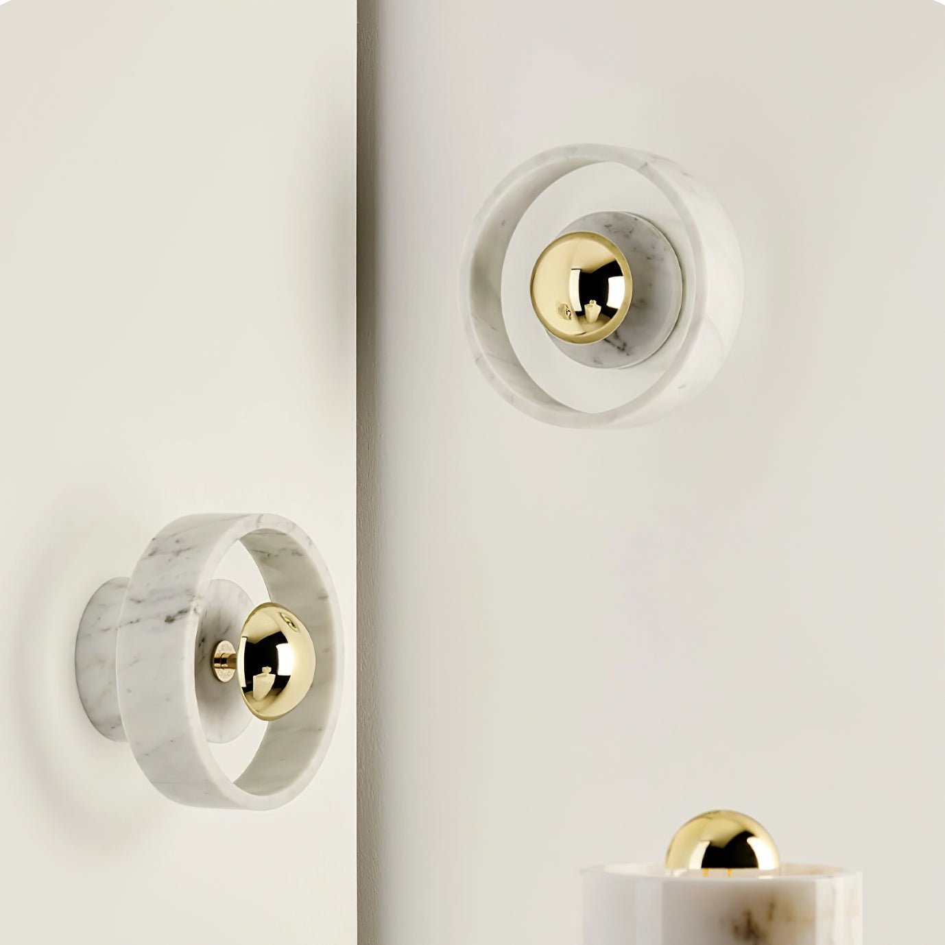 Marble Aura Wall Lamp - Lumpaz