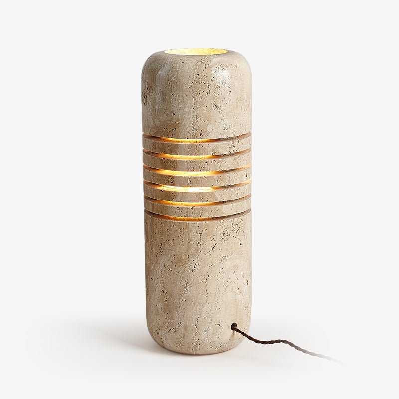 Big Stone Bucket Floor Lamp - Lumpaz