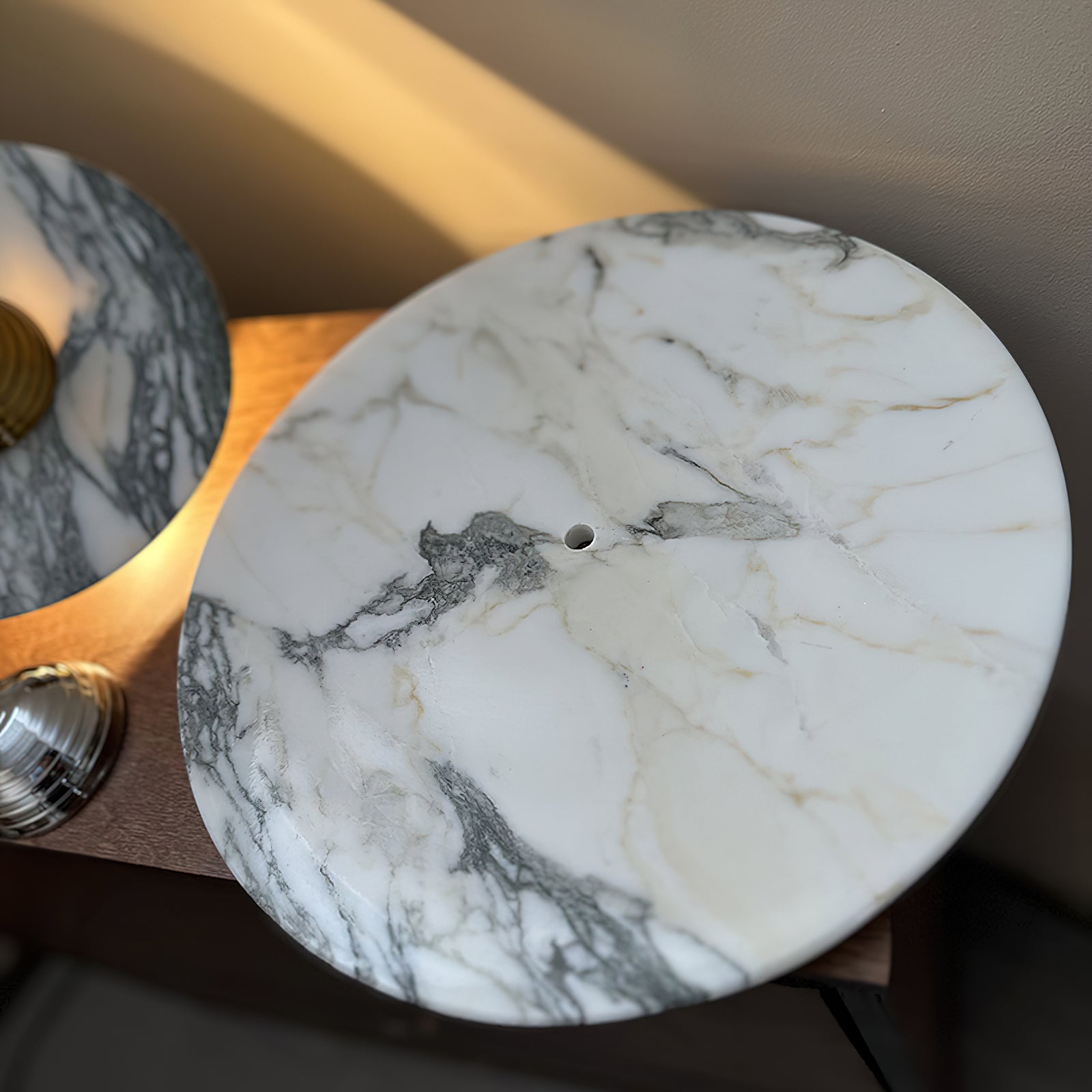 Messier Marble Rechargeable Wall Lamp - Lumpaz