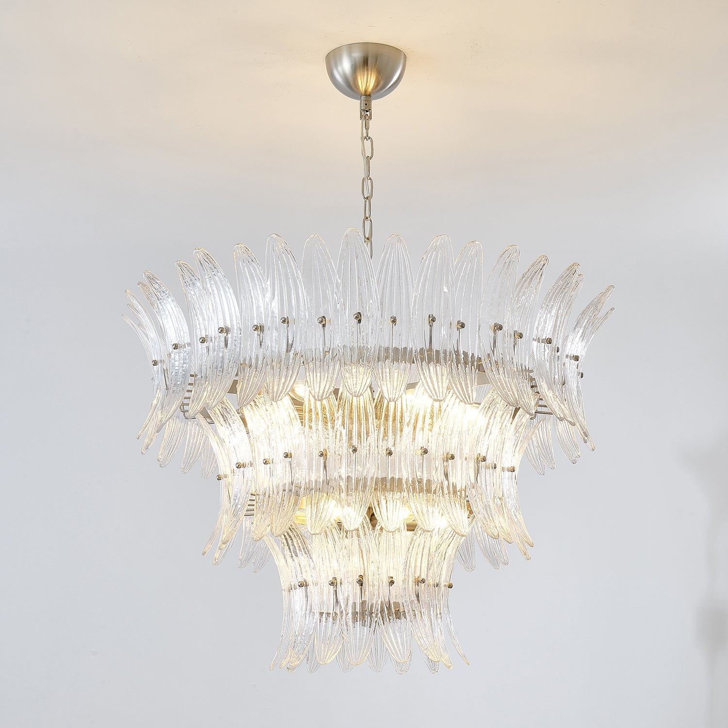 Murano Palmette Chandelier - Lumpaz