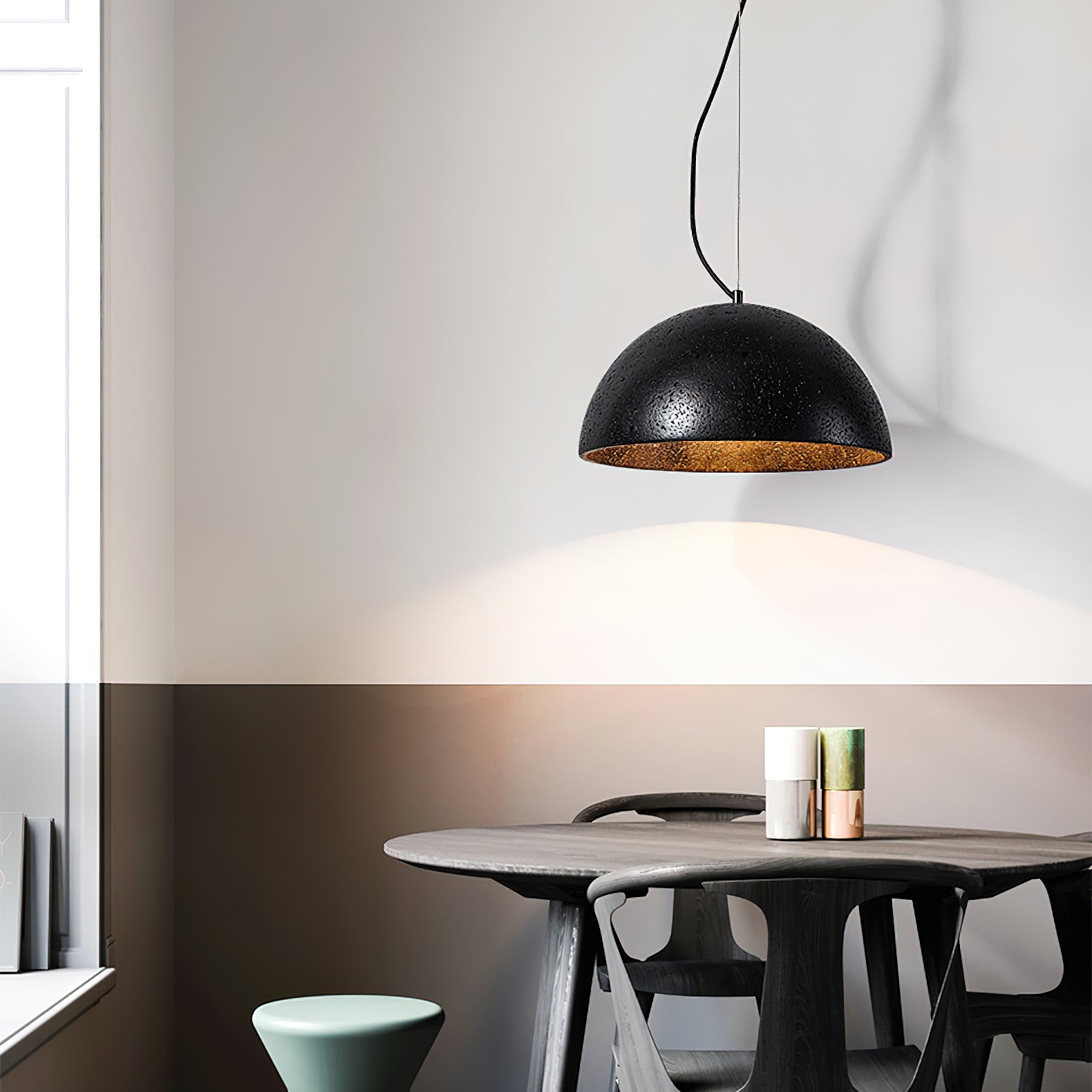 Crescent Glow Pendant Lamp - Lumpaz