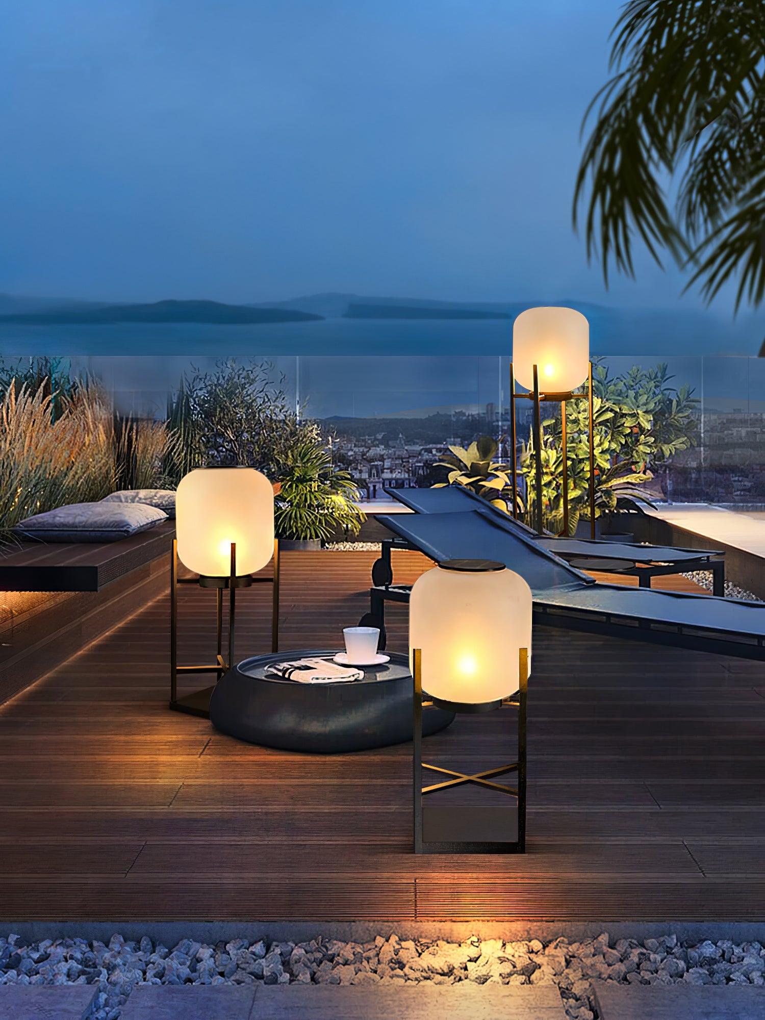 Lantern Floor Light - Lumpaz