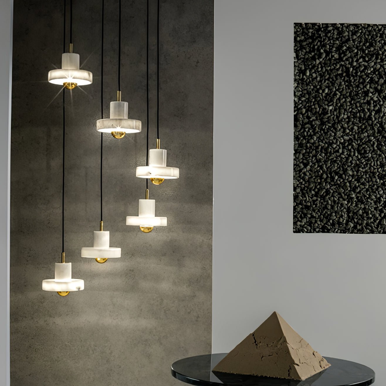 Marble Aura Pendant Lamp - Lumpaz
