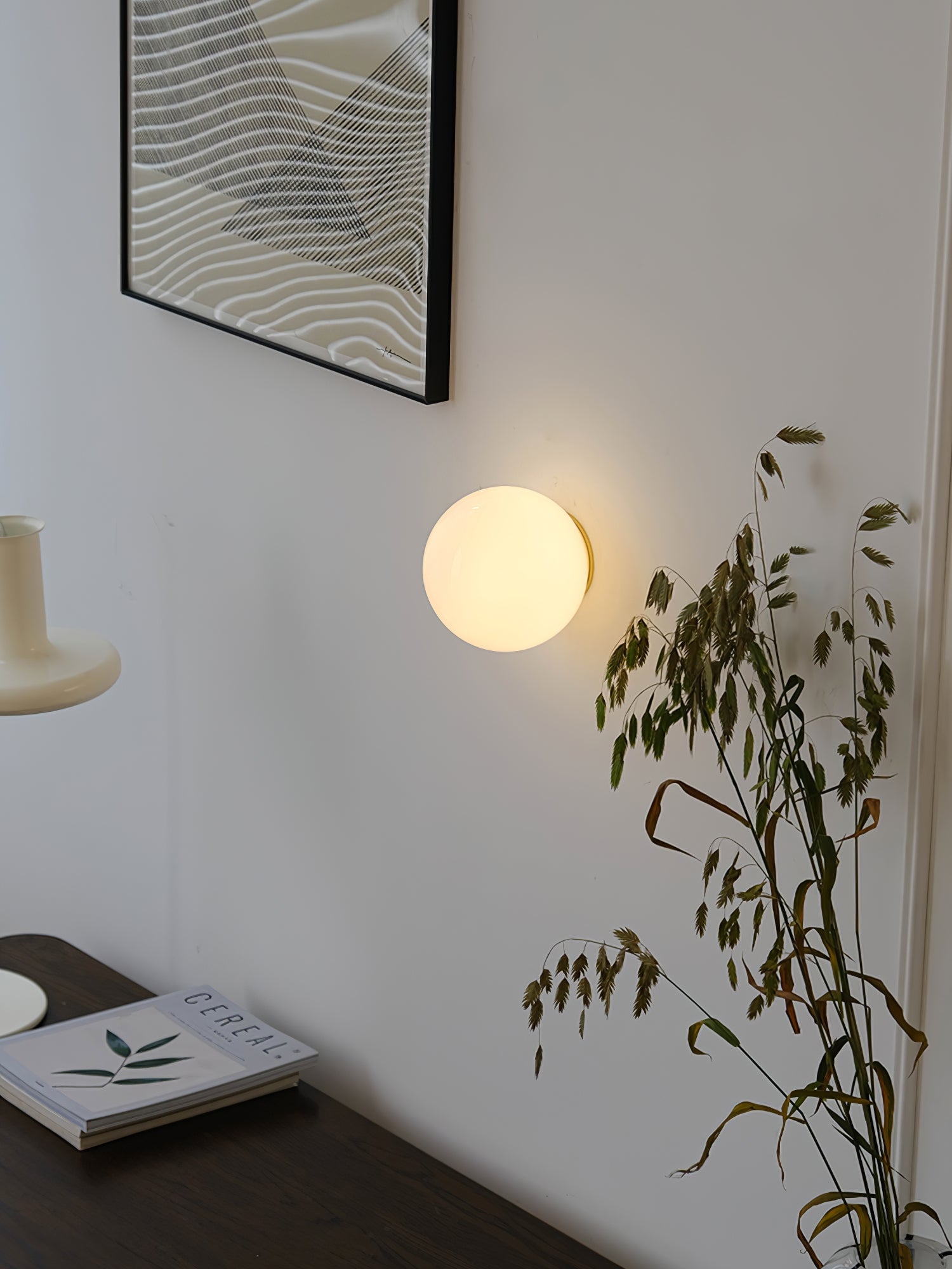 Glass Mini Orb Wall Lamp - Lumpaz