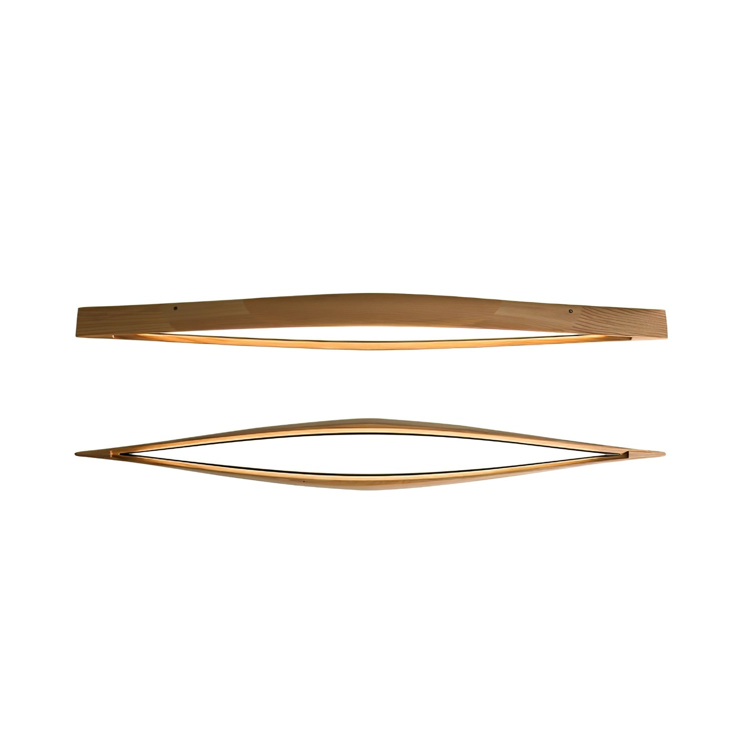 Horizon Linear Wood Ceiling Lamp - Lumpaz