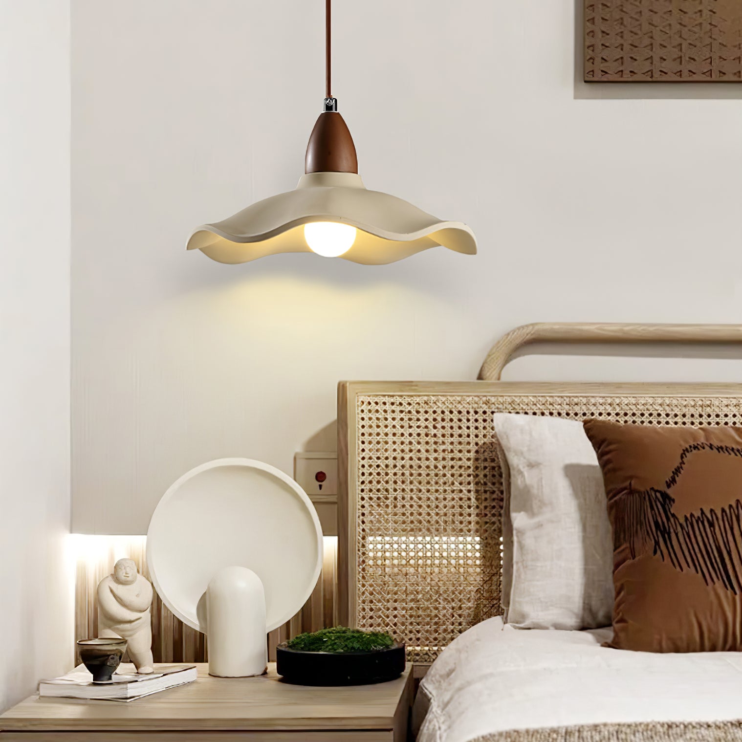 Cement Wave Pendant Light - Lumpaz