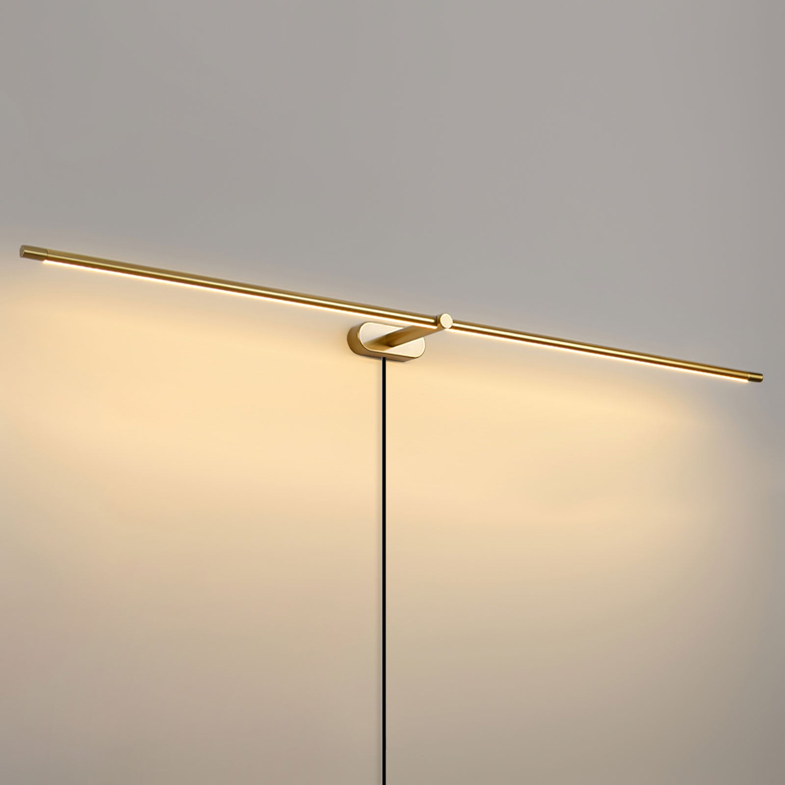 Minimalist Linear Plug-in Wall Lamp - Lumpaz