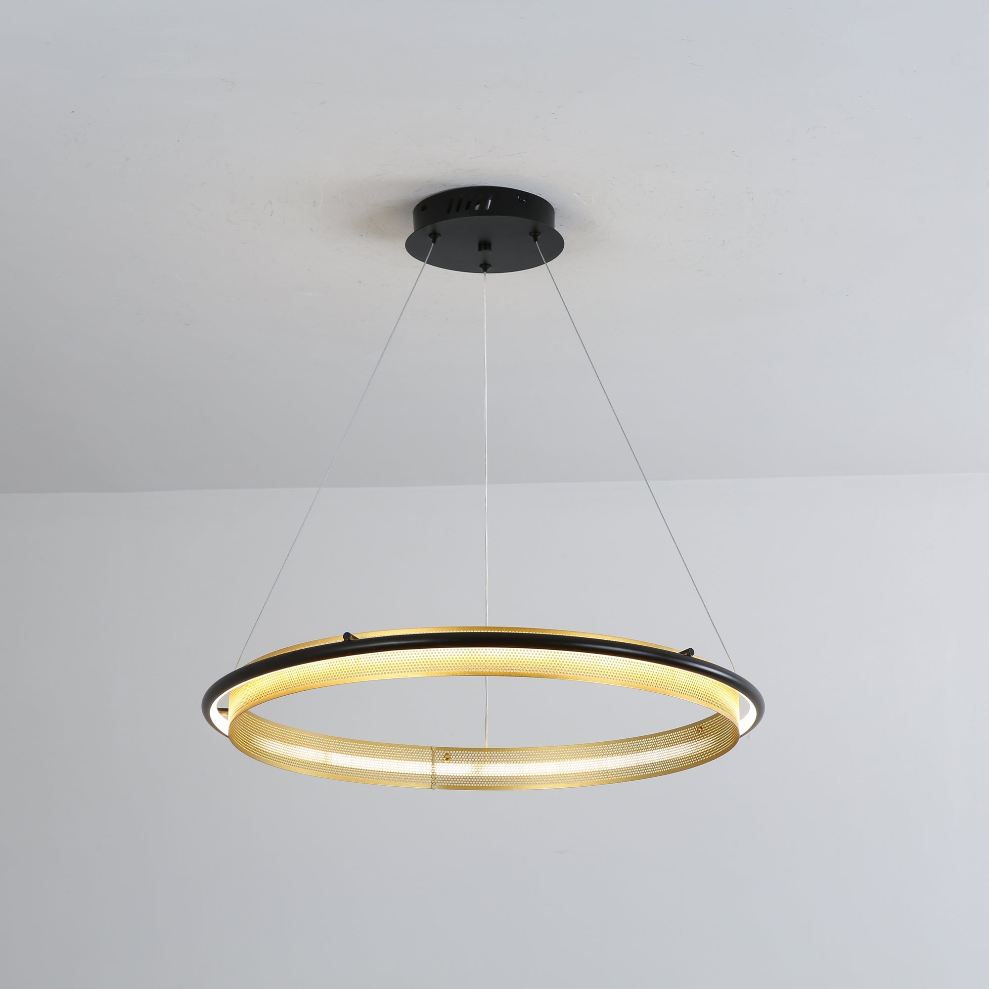 Acrylic LED Round Chandelier - Lumpaz