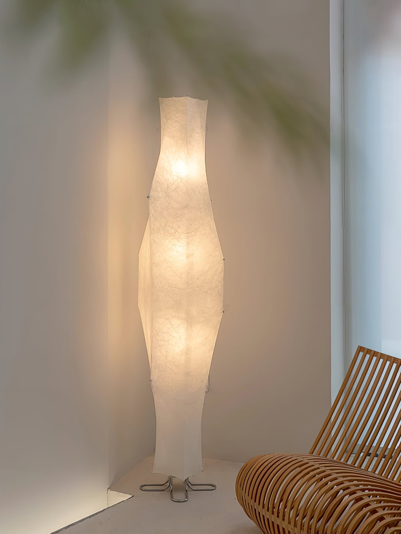 Twist Silk Floor Lamp - Lumpaz