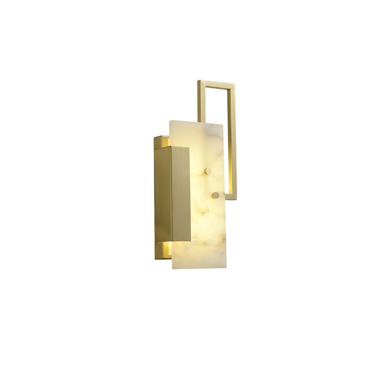 Althea Alabaster Wall Sconce - Lumpaz