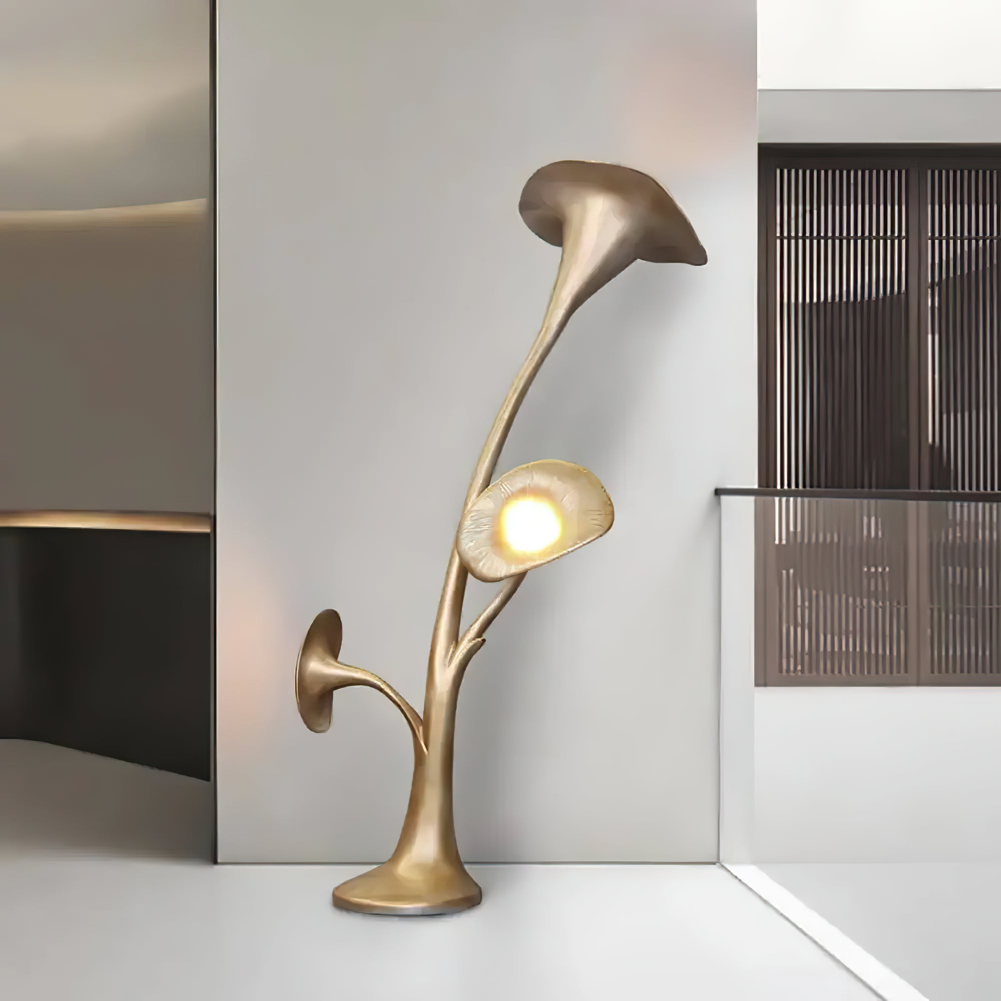 Petunia Sculpture Floor Lamp - Lumpaz