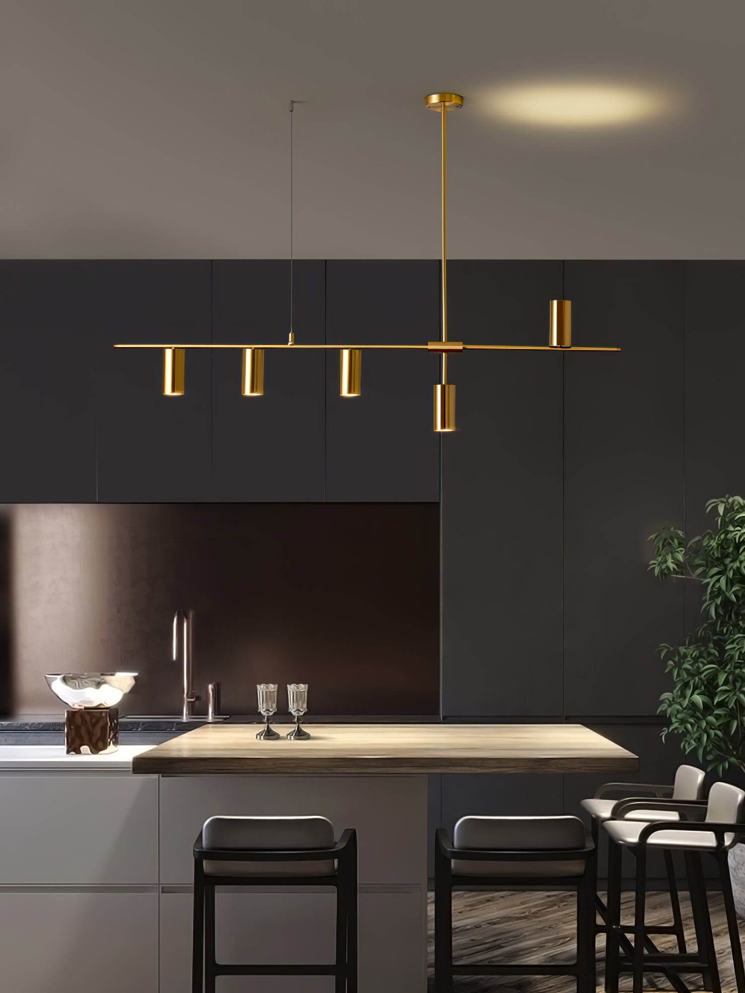 Cassandra Linear Chandelier - Lumpaz
