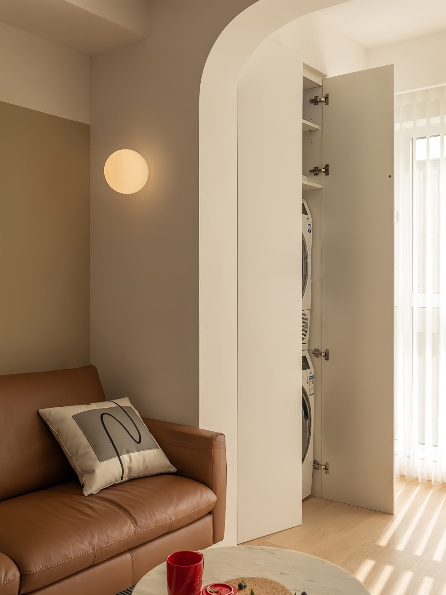 Glass Mini Orb Wall Lamp - Lumpaz