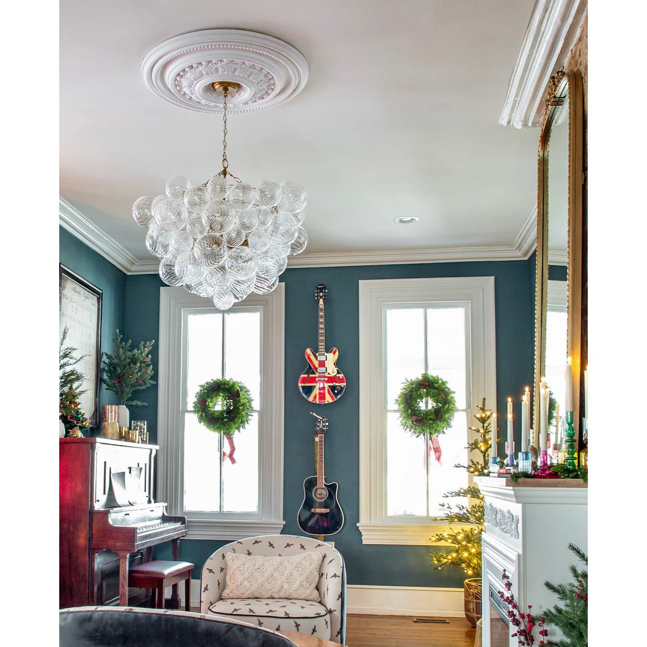 Glass Ball Bubbles Chandelier - Lumpaz