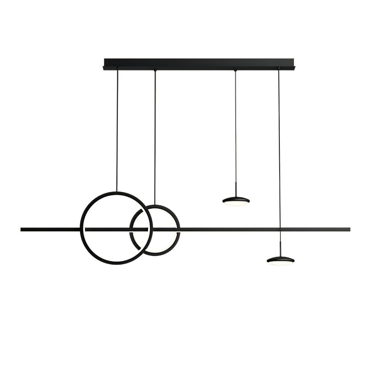 Modern Geometric Shape Chandelier - Lumpaz