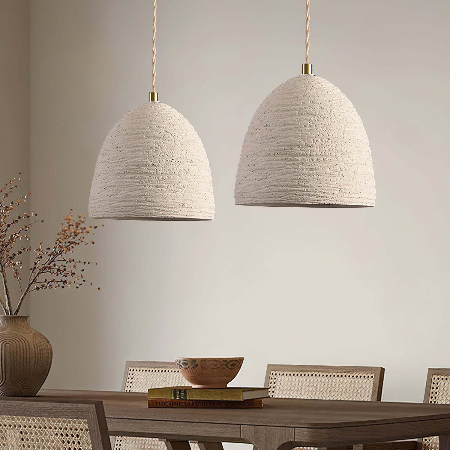 Microcement Pendant Lamp - Lumpaz