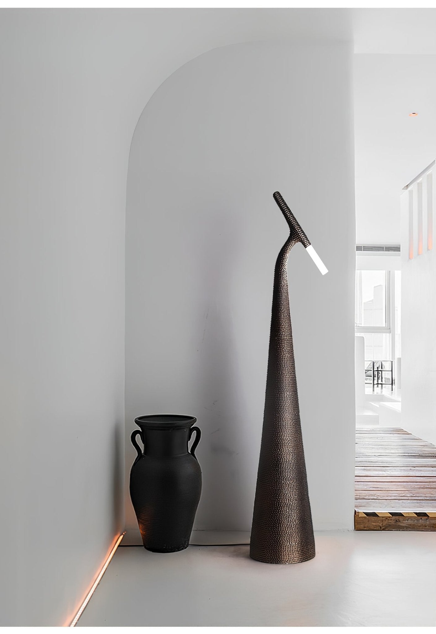 Apex Texture Floor Lamp - Lumpaz
